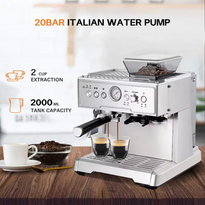 19 Bar Elektrische Espressomachines Semi-Automatische Intelligente Espresso Koffiezetmachine Voor Huishoudelijk Gebruik - Product Image 4