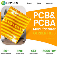 Plaque chauffante de préservation de chaleur pour machine FPC HOSEN, en matériau PI, avec surface ENIG en cuivre 1OZ, pour cartes PCB flexibles – Vente chaude usine