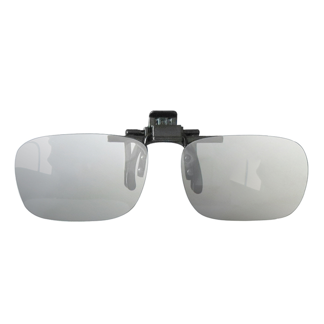 RSL/Unipolar Reusable Collected Passive Clip Ons Cinemas 3D Glasses Polarized 50"-80" Virtual Screen