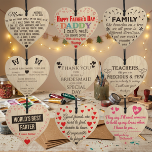 Tarjeta colgante <span class=keywords><strong>de</strong></span> madera sostenible <span class=keywords><strong>para</strong></span> el Día <span class=keywords><strong>de</strong></span> San Valentín, grabada con 'Te amo', en forma <span class=keywords><strong>de</strong></span> corazón, <span class=keywords><strong>para</strong></span> esposo, esposa, novio, novia - Product Image 2