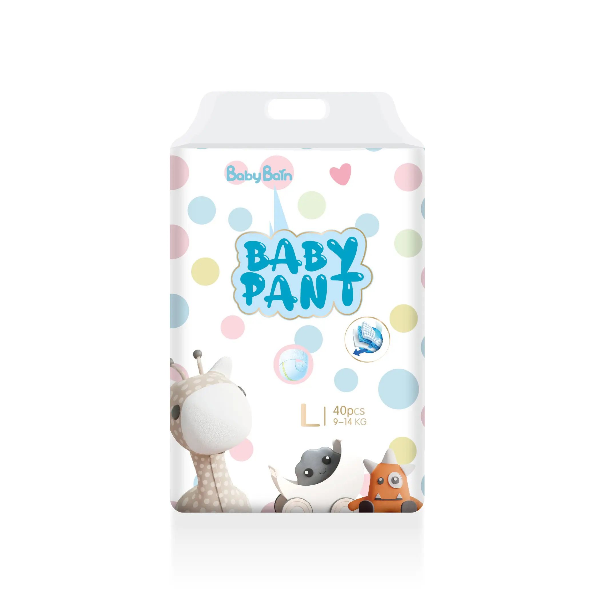 2023 Fashionable New Style Hot Selling Baby Diapers Pull Up Pants Disposable Baby Diapers