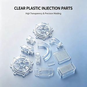 Moule d'injection personnalisé pour pièces en plastique PC transparent, service de fabrication de moules et d'outillage d'injection ABS PA - Product Image 3