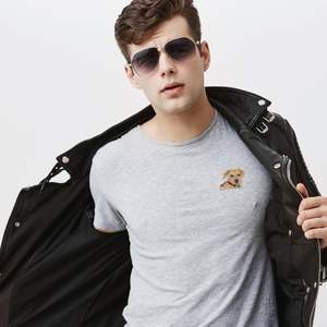 Patch brodé DigitEMB motif visage de chien 2,85 x 1,75 à thermocoller ou à coudre, lot de 11 pièces unisexe pour sweats à capuche, vestes, sacs, chapeaux et vêtements - Product Image 6