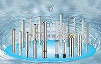 Pompe à eau agricole Submersible à puits profond en acier inoxydable 4SP