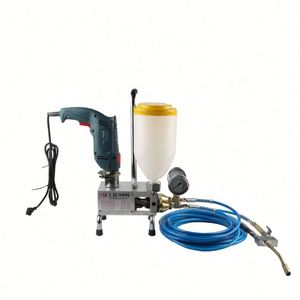 Pompe à injection double pour machine à ciment, pompe à béton, machine à plâtrer avec logo personnalisé - Product Image 2