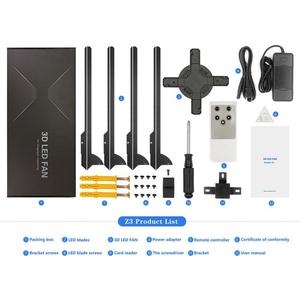 Équipement de publicité de ventilateur d'hologramme 3D holographique de mur vidéo mené - Product Image 5