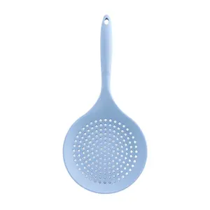 Kitchen Cooking Tools Scoop Strainer Filtering Scoop Silicone Colander Skimmer