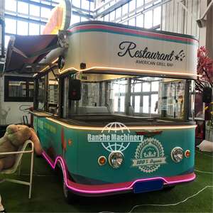 Kiosque mobile multifonctionnel en acier inoxydable pour la vente de snacks, boissons, café et thé au lait, idéal pour les zones commerciales et les sites touristiques - Product Image 3