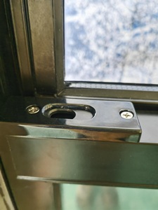 Fenêtre à double battant PENJOY en aluminium, à ouverture verticale, facile à nettoyer, à rupture de pont thermique, insonorisée, pour cuisine extérieure et usine - Product Image 3
