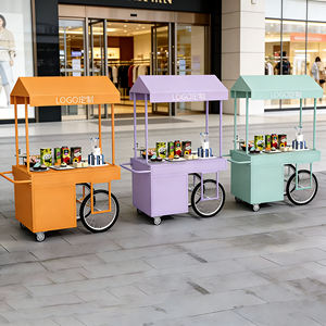 Carrelli e Chioschi Mobili per Alimenti e Bevande da Esterno, <span class=keywords><strong>Snack</strong></span> per Mercati Notturni, Chioschi Promozionali per Centri Commerciali - Product Image 2