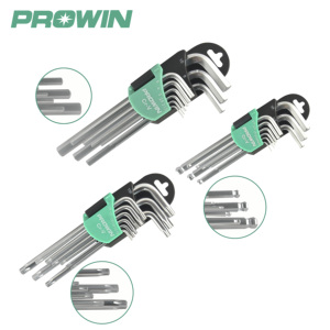 Prowin nóng Bán Bóng phẳng Torx Hex allen key <span class=keywords><strong>Wrench</strong></span> <span class=keywords><strong>Set</strong></span> - Product Image 1
