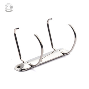 Nhà sản xuất tùy chỉnh 2 lỗ máy tính xách tay Clip PD133-2-50/26 sắt giấy Clip rời Lá Chất kết dính văn phòng nghiên cứu phụ kiện kim loại - Product Image 2