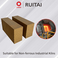 Brique réfractaire haute résistance et anti-usure, haute densité et anti-abrasion pour sortie de four industriel