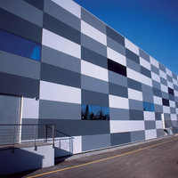Panneau composite en aluminium (ACP/ACM) ignifuge certifié CE avec revêtement PVDF pour les murs extérieurs des bâtiments et les hôtels