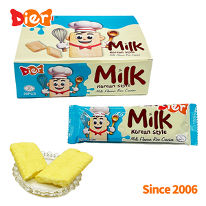 Caramelle all'ingrosso personalizzate Private Label delizioso riso coreano biscotti croccanti a basso contenuto calorico Cracker Halal sano <span class=keywords><strong>Snack</strong></span> OEM/ODM - Product Image 5