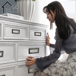 Cdoc Rectangle Furniture Handle Zinc Alloy Minimalist Wardrobe Cabinet Drawer Pull Easy Installation - Product Image 4