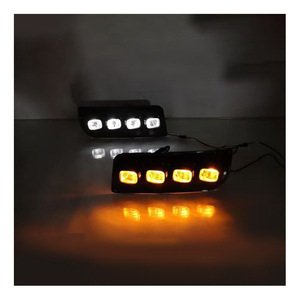 Suitable for 2013-2022 4Runner LED fog <b>lights</b> with <b>projector</b> lenses and daytime running <b>lights</b>. - Product Image 1