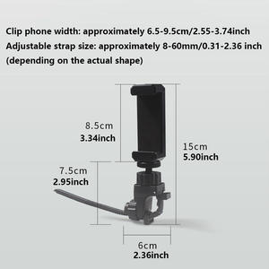 Verstellbarer Telefonst änder für Musik instrumente aus Messing mit Handy halter Noten lese zubehör - Product Image 3