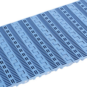 Hongsbelt 102B açık ızgara delikli modüler kemer delikli, kolay temiz yıkama konveyör bant gıda işleme için - Product Image 1