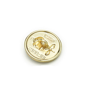 กระดุมโลหะอัลลอยสำหรับตกแต่งเสื้อผ้ากระดุมเย็บลายดอกกุหลาบ F-62สีทองเงิน - Product Image 4