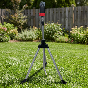6-Pattern 360 Gear Drive Sprinkler with 59-Inch Extendable Tripod & Misting System ABS & Metal Construction - Product Image 3
