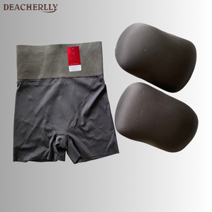 <span class=keywords><strong>Short</strong></span> sculptant 3 en 1 avec bande de maintien de la taille, soutien dorsal, rehausseur de hanches et de fesses, rembourrage - Product Image 4