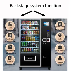 Distributeur automatique de boissons de couleur personnalisable, petit distributeur de boissons, paiement en espèces, canette de bière