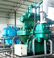 Turbin Uap Tekanan Balik Industri Kimia 3MW dengan Motor dan Pompa untuk Pabrik Kogenerasi Biomassa Berbahan Bakar Limbah Kelapa Sawit