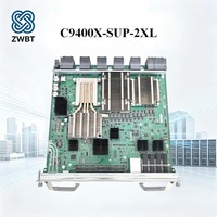 Módulo de Switch Cisco C9400X-SUP-2XL= Motor Supervisor que admite hasta 480 Gbps por ranura con enlaces ascendentes de 100G