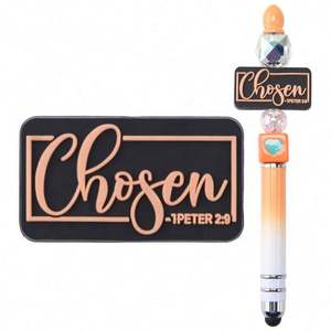 2024 nuevas cuentas focales de silicona personalizadas Taylor <span class=keywords><strong>Karol</strong></span> <span class=keywords><strong>G</strong></span> una pieza Selena equipo deportivo cuentas focales antiguas - Product Image 3