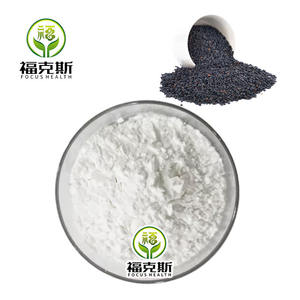 Biologische Groothandel Food Grade Natuurlijke Sesamin <span class=keywords><strong>10</strong></span>% 40% 50% Poeder Hoge Zuiverheid Zwart Sesamzaad <span class=keywords><strong>Extract</strong></span> Poeder - Product Image 2