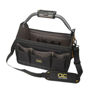 Free sample High-quality multi-pocketed hard-handle shoulder-strapped <b>tool</b> <b>bags</b> for electricians and mechanics - Product Image 1