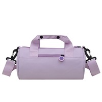 Logo personnalisé unisexe week-end Duffle Sport Yoga Sac de voyage en nylon durable Mini Barrel Duffel Bag Sac d'entraînement pour dames