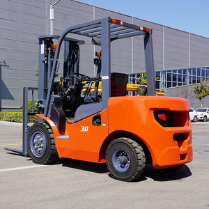Chariot élévateur à grande efficacité de 2, 3 et 5 tonnes avec déplacement latéral pour l'empilage en entrepôt d'usine - Vente en gros - Product Image 3