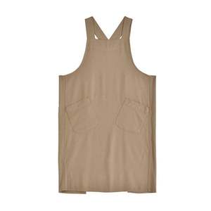 Premium Custom Size Linen Bib <b>Apron</b> Kitchen <b>Apron</b> with Large Pocket - Product Image 3