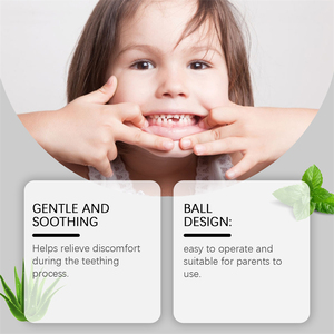 OUHOE 10ml Rouleau de soulagement des gencives avec <span class=keywords><strong>Aloe</strong></span> Vera et extrait d'arbre à thé 46g - Soin des dents hydratant et rafraîchissant - Product Image 6