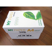 Papel A4 de Pulpa de Madera 100% de Marca OEM al por Mayor, Papel Bond de 80 g/m² para Copias, Doble Blanco, para Uso en Oficina