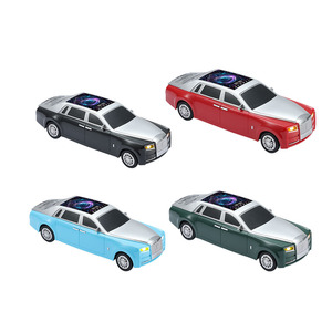 WS-610 NEW Classic Rolls <strong>Design</strong> 2400mAh 15W Outdoor Portable Mini Blue Tooth TWS Car <strong>Design</strong> Wireless RGB U <strong>Disk</strong> TF LED Speaker - Product Image 1