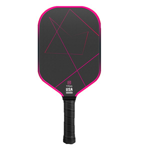 ไม้พายพิคเคิลบอล T700 คาร์บอนไฟเบอร์ไล่เฉดสีชมพู ไม้ฝึกซ้อม รูปทรงมาตรฐาน น้ำหนัก 225 กรัม - Product Image 5