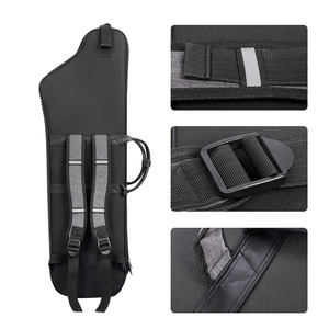 Housse de transport Oxford personnalisable pour <span class=keywords><strong>saxophone</strong></span> basse et <span class=keywords><strong>saxophone</strong></span> baryton, rembourrée épaisse, imperméable, avec logo OEM personnalisé, vente en gros - Product Image 3