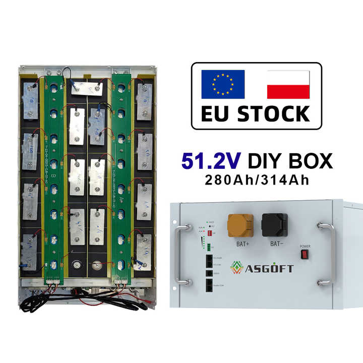 Customized 48V 51.2V Diy Box Kit 16S 200Ah 230Ah 280Ah 300Ah 320Ah 48V ...