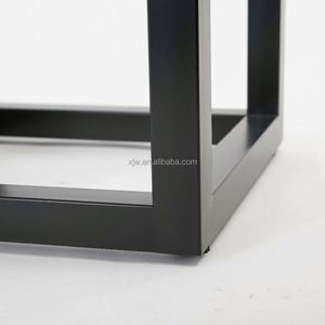 Wekis Reduce Space Qute Square <b>Metal</b> Iron Desk/Table Legs-Durable Steady for Outdoor & Kitchen Use - Product Image 3