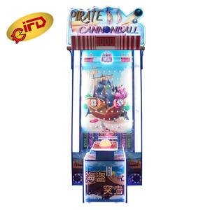 2026 IFD Pirate <span class=keywords><strong>Cannonball</strong></span> Ticket Machine de jeu d'arcade anglaise à monnayeur en plastique - Product Image 1