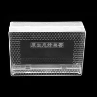Prix usine cadre en plastique miel peigne boîte miel cassette pour abeille miel peigne boîte
