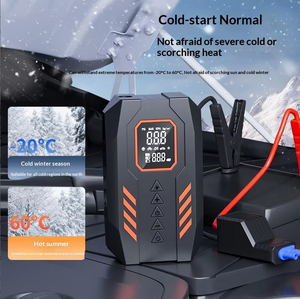 2-in-1 Car Jump Starter Air Pump Intelligent Digital Display Emergency <strong>Battery</strong> <strong>Booster</strong> Power Bank - Product Image 2