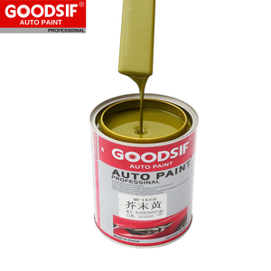 Pintura de coche de color amarillo fango utilizada para relleno de carrocería - Product Image 5
