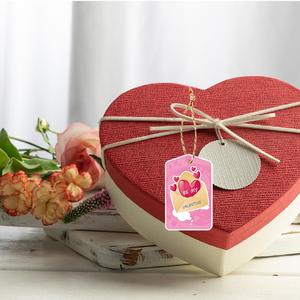 <span class=keywords><strong>Décoration</strong></span> de proposition de mariage pour la Saint-Valentin, ornement suspendu avec étiquette cadeau pour les fournitures de fête romantique, célébration d'anniversaire, décorations douces - Product Image 2