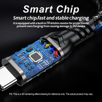 Kabel adaptor USB3.0 usb-a Tipe C USB-C Usbc pengisian Data cepat jalur sinkronisasi Host kabel Otg pria tipe-c 3.1 ke B Usb 3.0