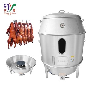Equipo de horno de pato asado chino de gas de acero inoxidable comercial de base engrosada de alta calidad para comercio de exportación - Product Image 1