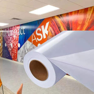 Rouleau de <span class=keywords><strong>vinyle</strong></span> auto-adhésif PVC 140 g/m² à prix de gros, film autocollant imprimable et film de covering pour voiture - Product Image 1